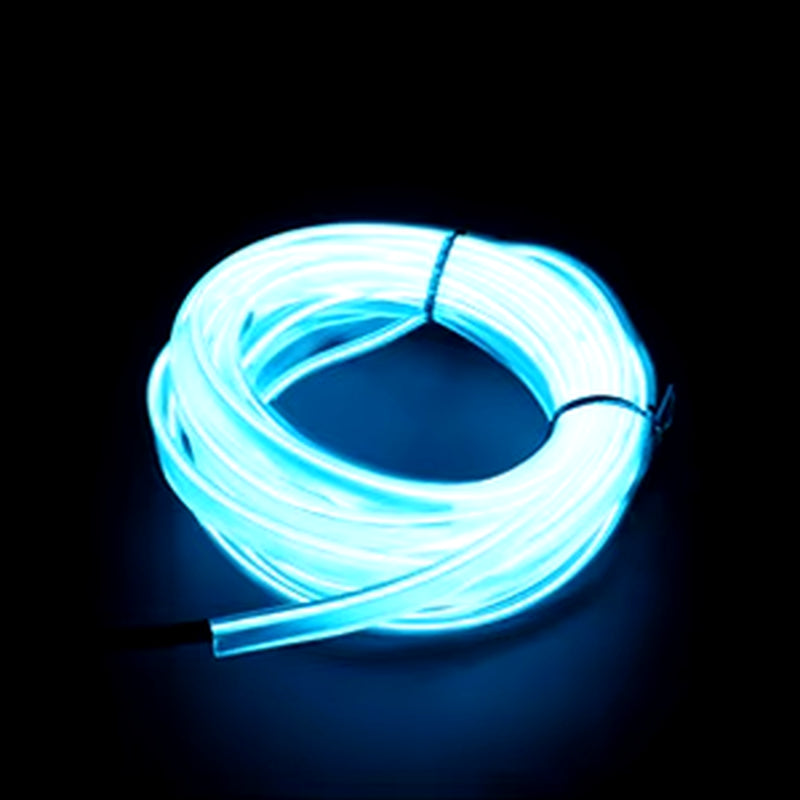 Transform Your Car with Vibrant EL Wiring Neon Strip Lights - Flexible LED Ambient Lighting for Parties and Daily Drives!